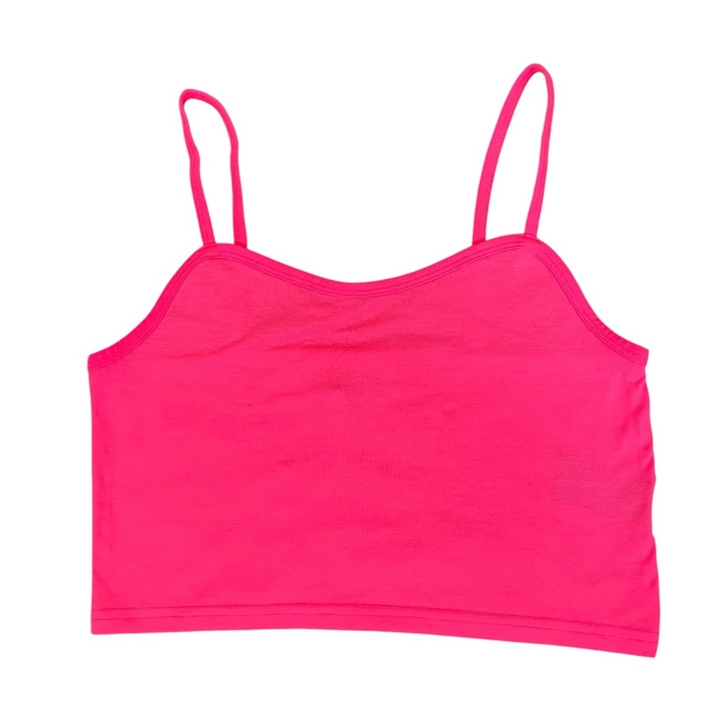 ✨5 for $15✨ H&M neon pink crop top